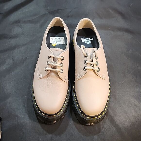 BRAND NEW DR.MARTENS 1461 QUAD II VINTAGE TAUPE (VINTAGE-TAUPE) - Picture 3 of 16